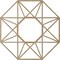 Ekena Millwork Guardian Wood Fretwork Pierced Ceiling Medallion, Hickory, 26"OD x 10 1/8"ID x 1/4"T CMWP26X26X0250GDHI - alternate 2